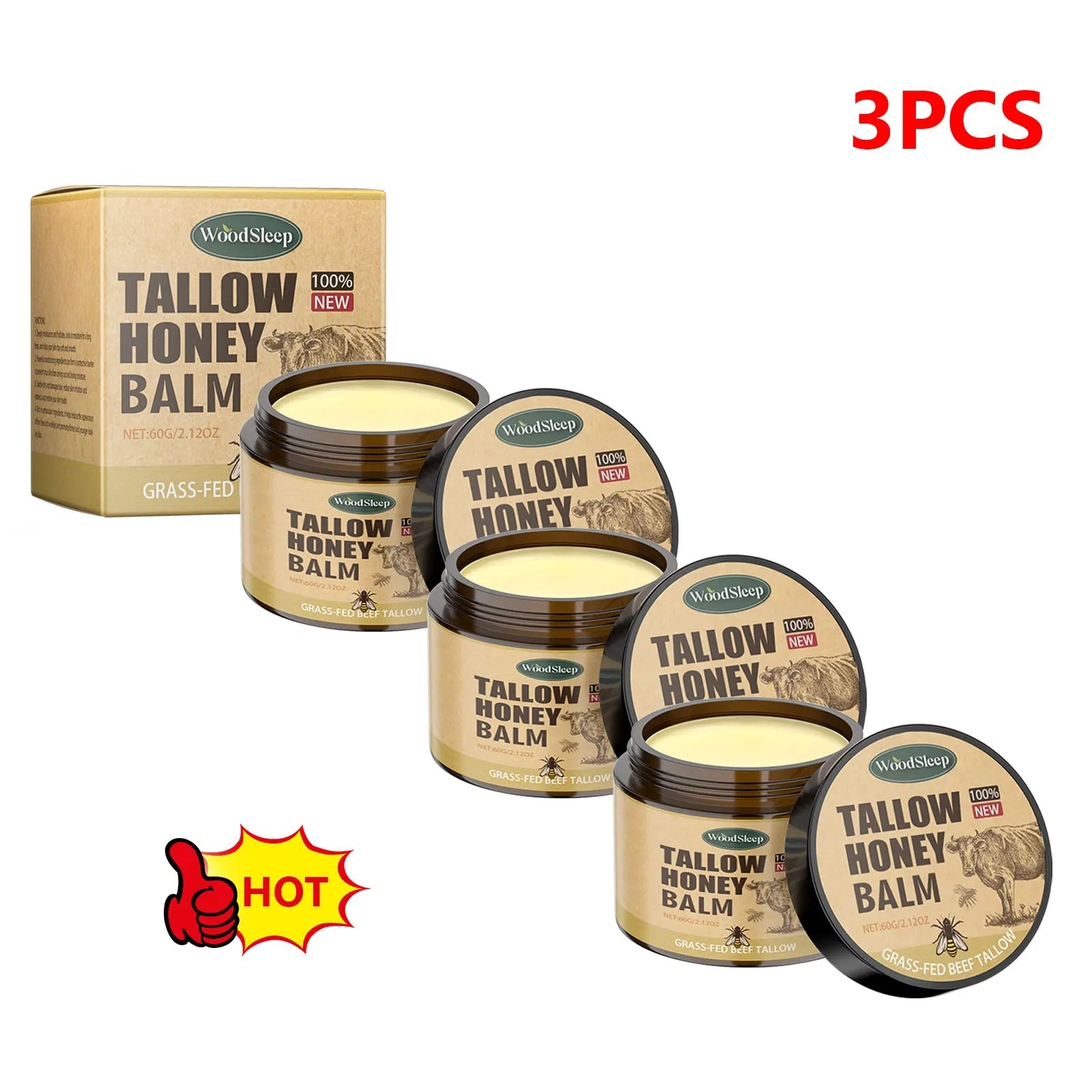 Tallow Honey Balm - 60G