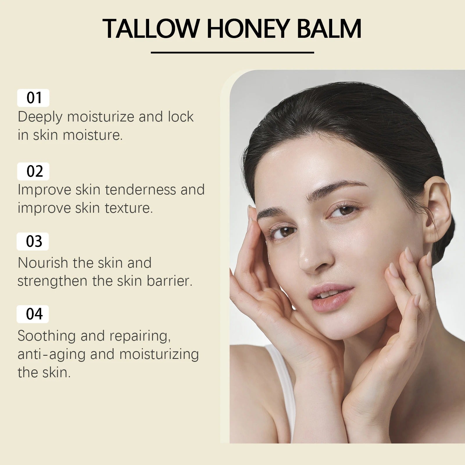 Tallow Honey Balm - 60G