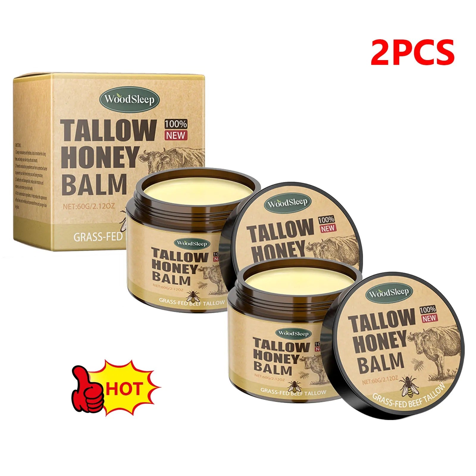 Tallow Honey Balm - 60G