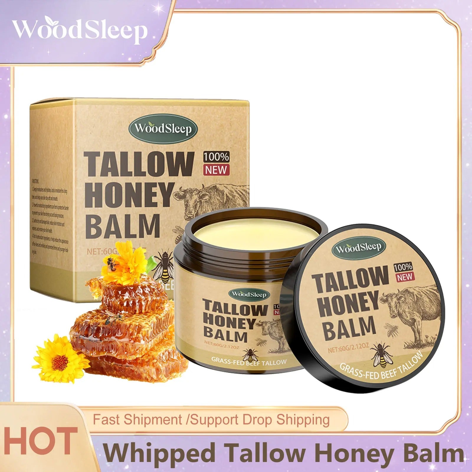 Tallow Honey Balm - 60G